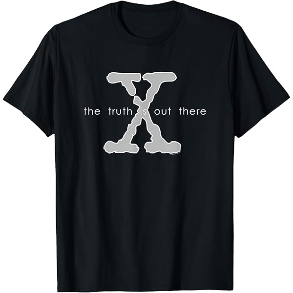 The X Files The Truth is Out There Black Mens T-Shirt Tee | Amazon.com