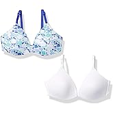 Hanes Girls 2-Pack Molded Wirefree Bra