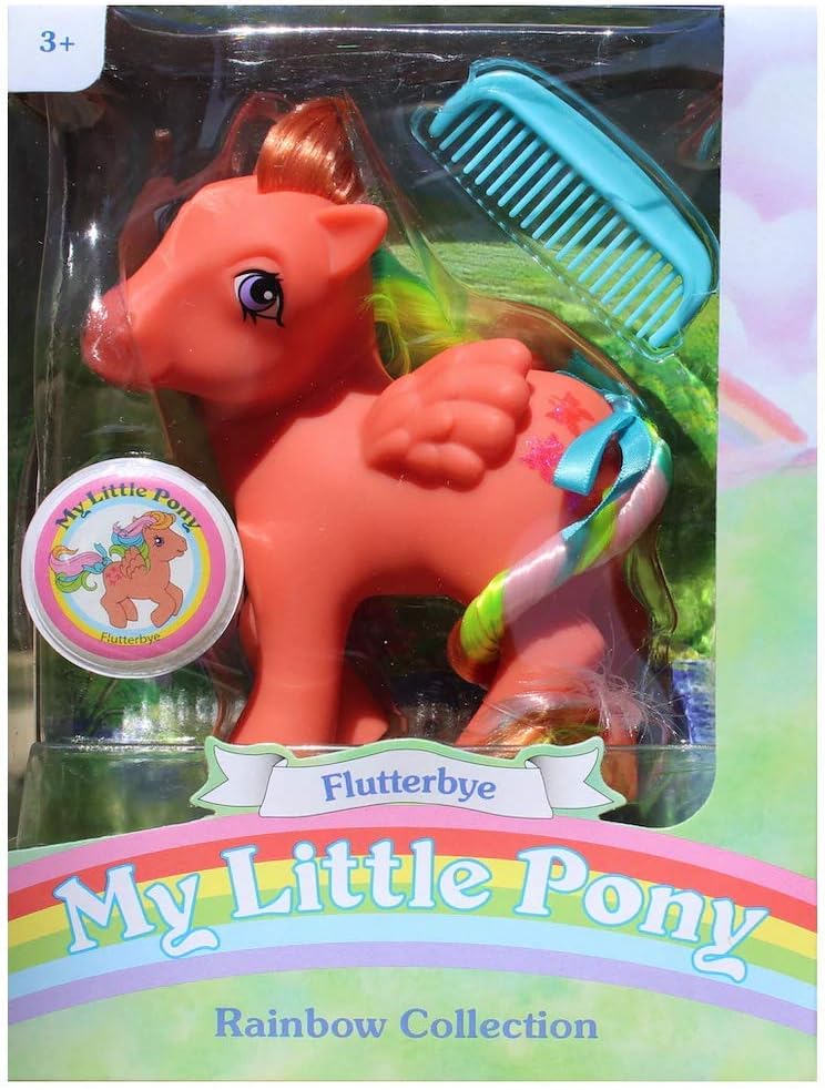 Flutterbye Rainbow Collection Retro Pony 5"