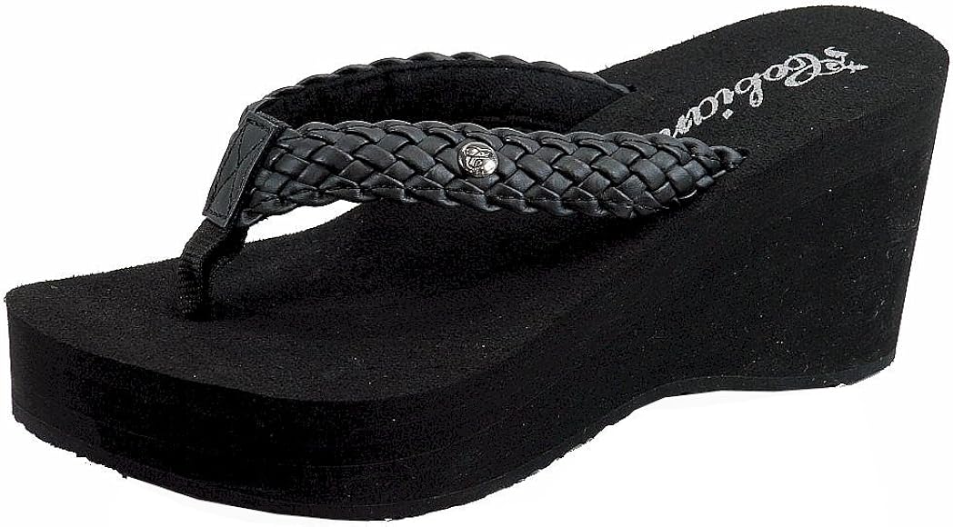 cobian wedge flip flops