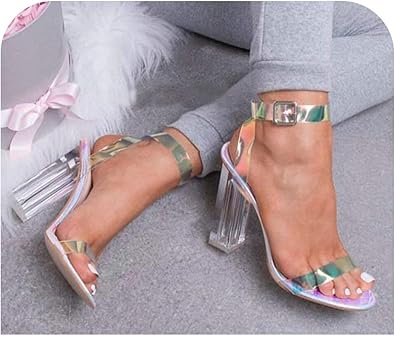 strappy buckle sandals