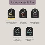 Tommee Tippee Closer to Nature Baby Bottle Teats 6m+ Pack of 6 view 3
