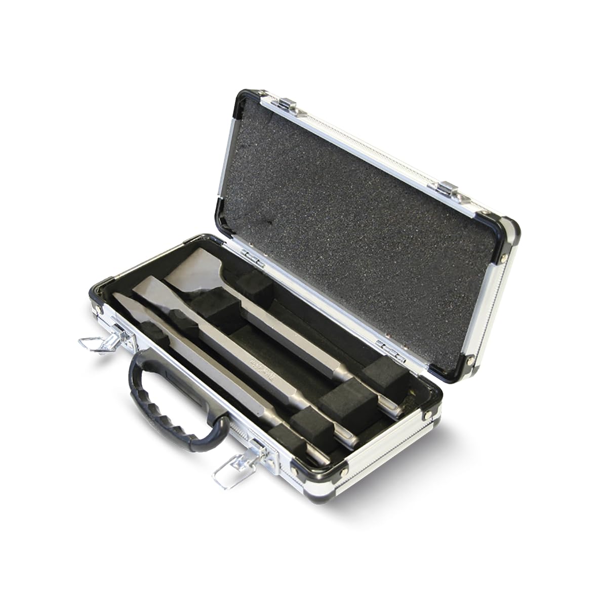 Makita d-05181 – Kit of 3 SDS Plus Chisel Set in Aluminium Case