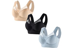GAEXIA Zenchic Bras, Zen Chic Bra, Lynsie Charm Bra, Lynsie Bras, Deep Cup Bra Summer Seamless Sexy Push Up Wireless Bra
