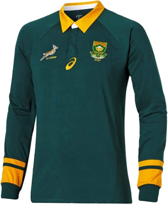 long sleeve springbok rugby jersey