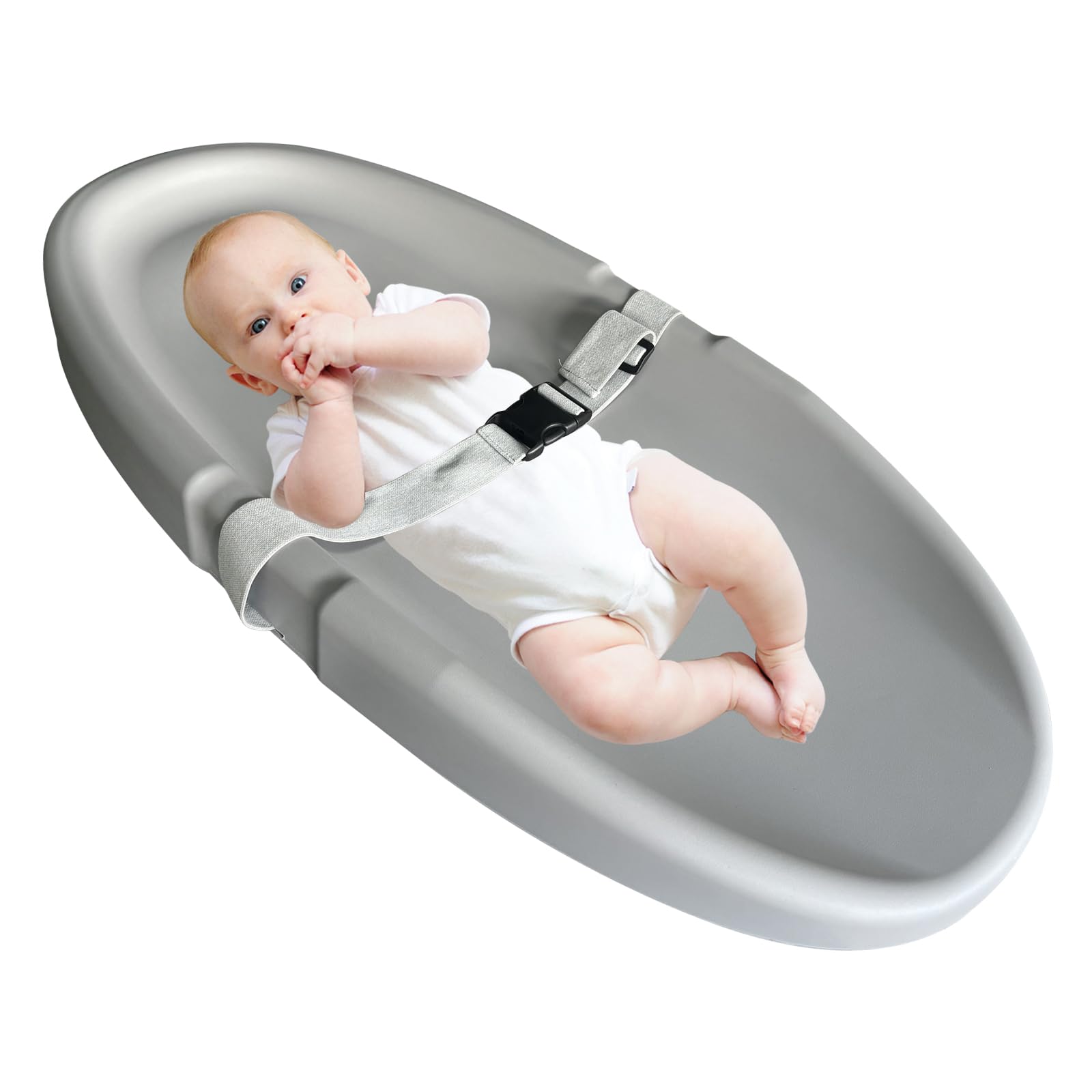 Photo 1 of Baby Changing Pad,Waterproof Easy to Clean,PU Foam Changing Pad on Table Topper for Changing Diaper and Dresser (Grey)