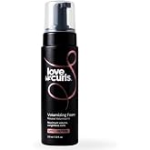 Love Ur Curls Volumizing Mousse for Curly Hair - Anti Frizz Soft Hold | Lightweight curl mousse and foam for volume, definition and frizz control, vegan silicone free curly hair products, 7.3 fl oz