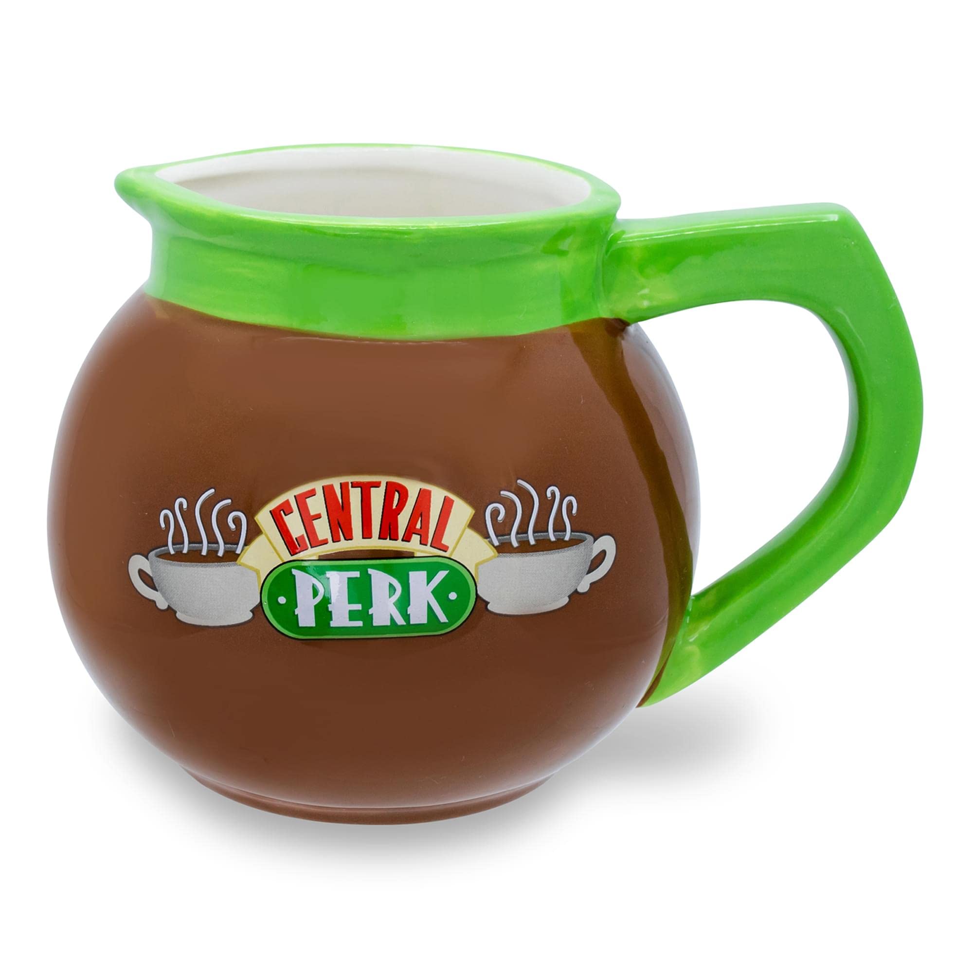 Photo 1 of Silver Buffalo Friends Central Perk Coffee Pot Ceramic 3D Sculpted Mug, 20 Ounces