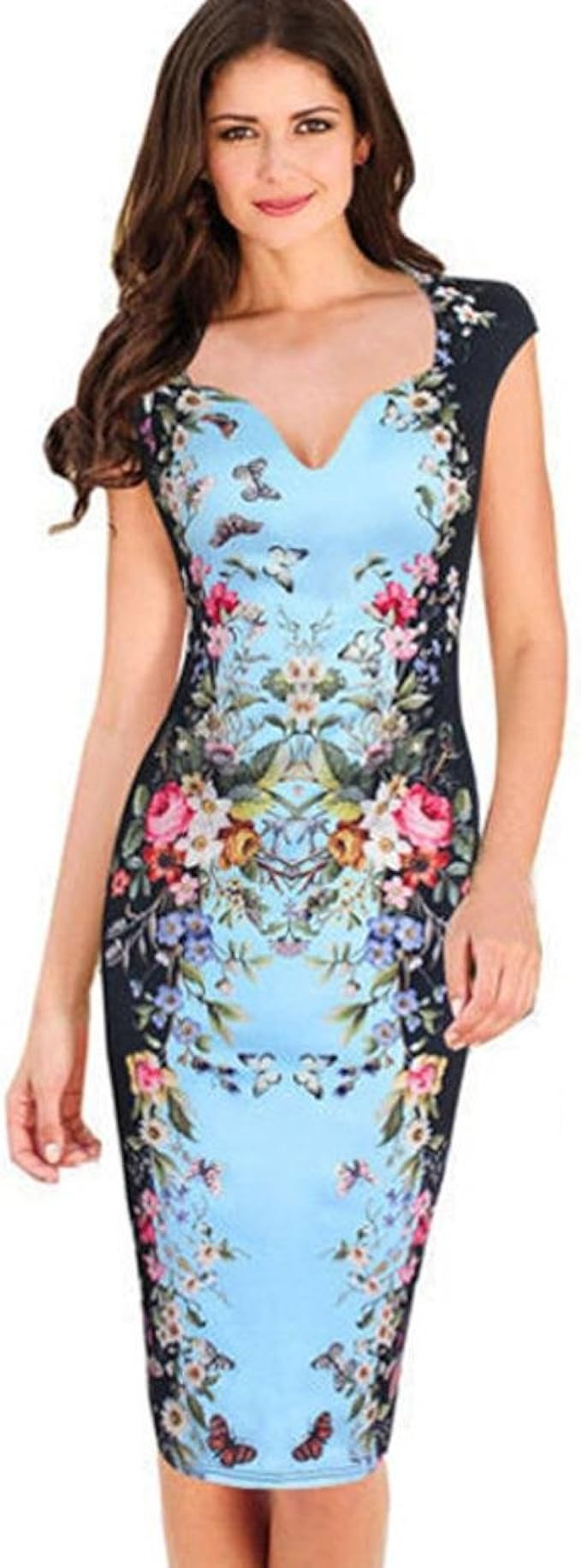 Etuikleider Elegant Amazon