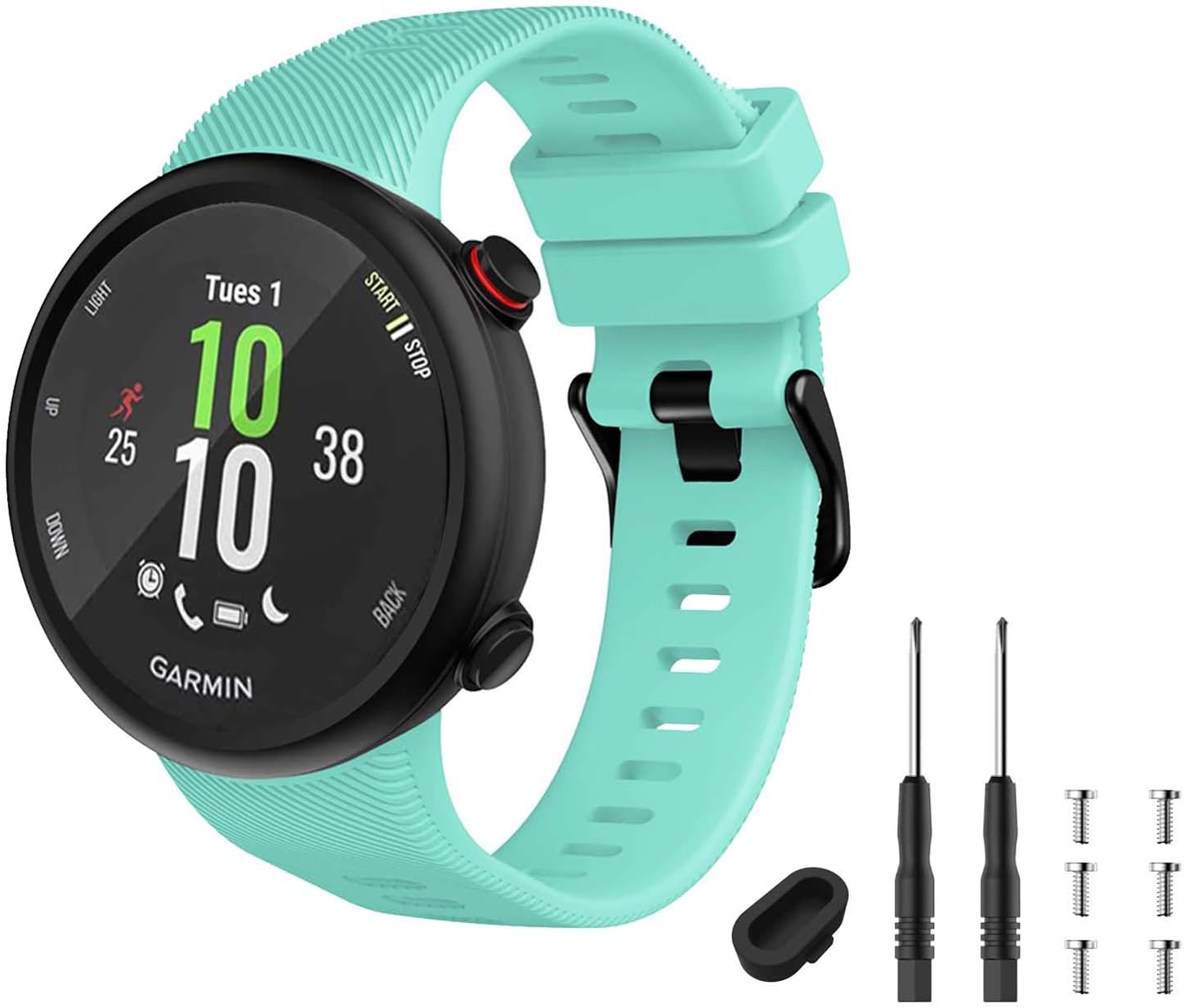 GVFM Correa compatible con Garmin Forerunner 45, pulsera ...