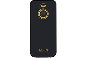 AULCMEET ML-L3 Replaced Wireless Infrared Remote Control Compatible with Nikon Digital SLR Cameras D7200 D750 D5500 D3300 D5300 D610 D7100 D5200 D600 D7000 D3200 D90 D3000 D5100 D60 D5000 D50 D70 D70s