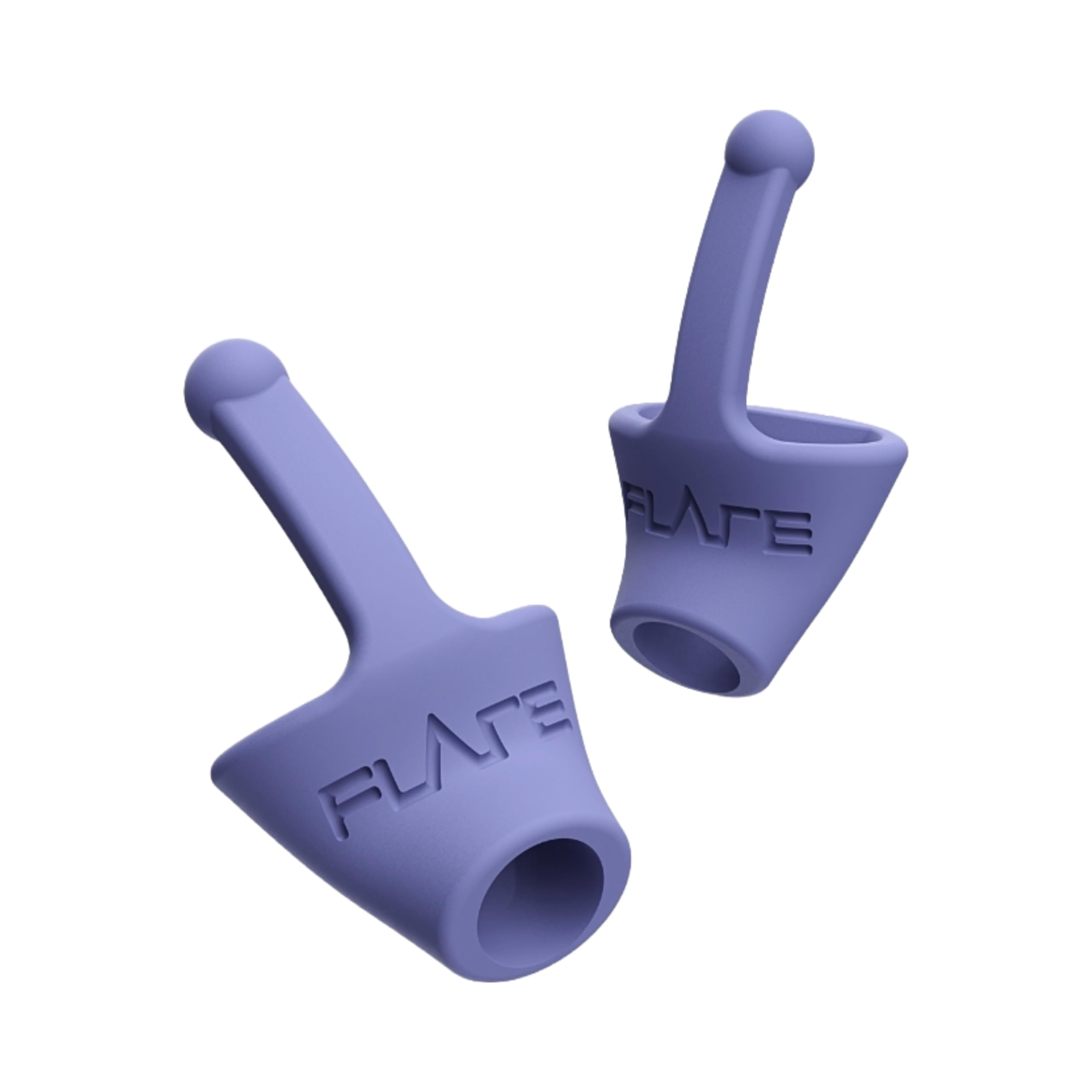 Flare Calmer Mini | Ear Plugs Alternative | Daily Noise Relief | Sound Sensitivity | Stress Relief | No Muffling | Improve Wellbeing | Comfy, Reusable, Soft Silicone Earplugs | Original Purple