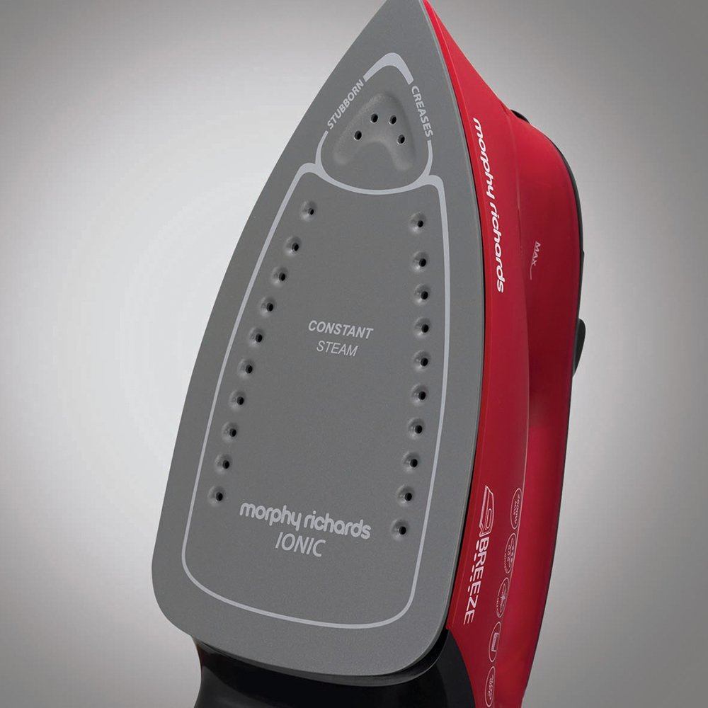 Irons Morphy Richards Steam Iron Breeze 300265 Red Breeze Steam Iron