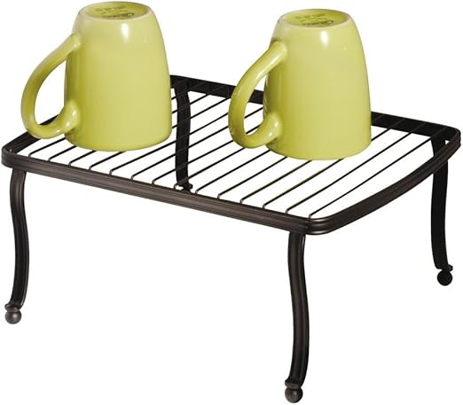 Amazon Com Idesign York Lyra Free Standing Rectangular Storage