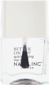 Nails.Inc Better On Top Quick Drying Top Coat 45s Vegan Cruelty Free view 2