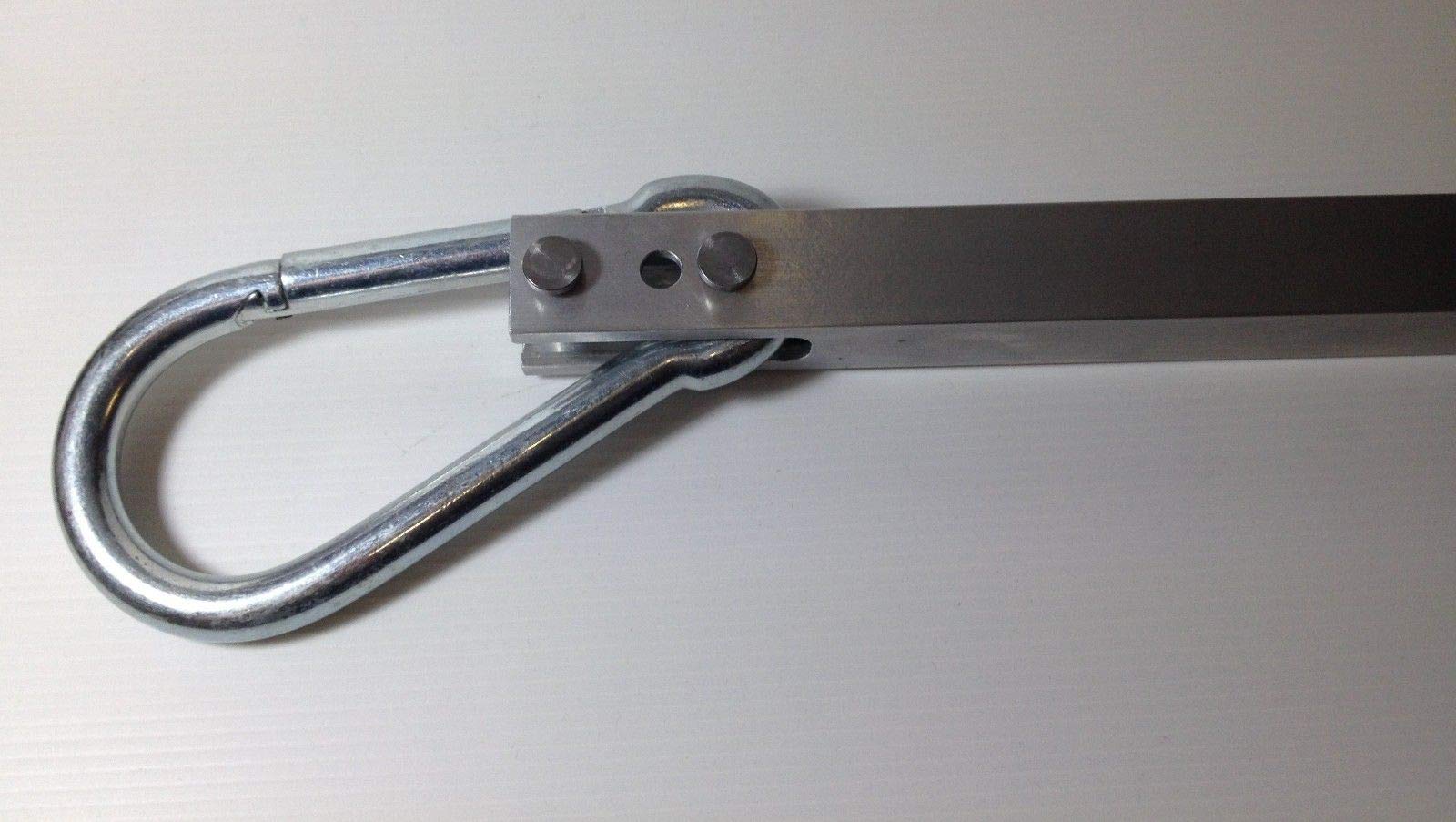 Heavy Duty Aluminium Universal Mobility Scooter Trailer Tow Bar, Shopping Trolley Cart Towing Hitch