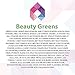 AMPD Beauty Greens (380 Grams - 30 Servings) - Collagen Peptides + Super Greens - Improves Health of Skin, Hair, Nails - Certified Paleo Friendly