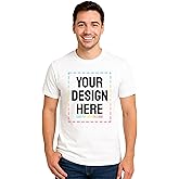 Custom Gildan T Shirts – Personalized Tees with Text, Image or Logo | Design Your Own Shirt for Men & Women | Merch on Demand