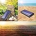 Solar Charger 24000mAh Portable charger, TSSIBE Solar Power Bank with LED Flashlight,Multiple USB Output & Input Ports External Battery Pack for iPhone,Samsung,Android Phones,GoPro Camera,GPS and More