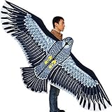 Hengda Kite-Strong Eagles!Huge beginner eagle kites for Kids and Adults.74-Inch by Hengda kite