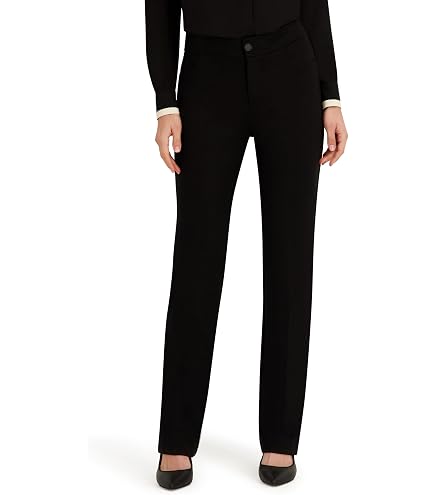 Anne Klein Women's Hollywood Slim Leg Pull-On Ankle-Length Pant Asphalt at Amazon Women's Clothing store
