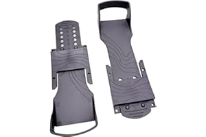 Colaxi Universal Rowing Machine Pedals Durable & Nonslip Foot Black Pedals Replacement for Water/Wind Resistance Rowing Machi