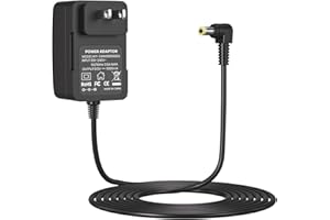 CGGXJP 9.5V AC/DC Adapter for Casio Keyboard AD-E95100LU Power Supply Charger SA-46 SA-47 LK-125 LK-127 CTK-240 CTK-245 CTK-1100 for Casio ADE95100LU, 100-240V AC to 9.5V DC Converter