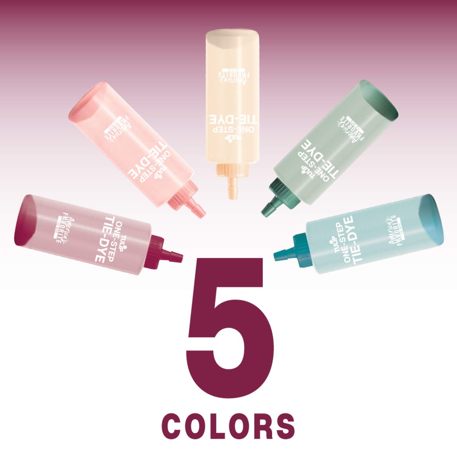 5 Color Tie Dye, Wilderness