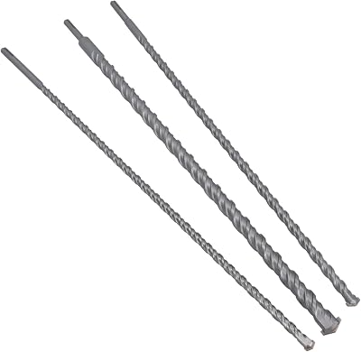 AB Tools Long SDS Plus Drills 600mm Masonry Drill Set 12mm 16mm 24mm
