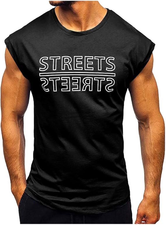 Amazon Glennoky メンズ Tシャツ 夏服 タンクトップ トレーニング ノースリーブ ベスト ジム用 筋トレ ウェア おしゃれ 大きいサイズ カットソートップス ゆったり カジュアル トップ シャツ トップス Tシャツ 快適 夏 タンクトップ 通販