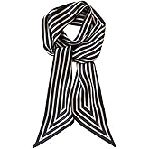 COtheSumay 100% Mulberry Silk Ribbon Scarf for Hair Beach Head Wraps for Women Handbag accessories Necktie