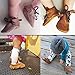 R&V Unisex Infant Baby Boys' Girls' Moccasins Soft Sole Tassels Prewalker Anti-Slip Toddler Shoes (M:6~12 Months, Bandage Red)