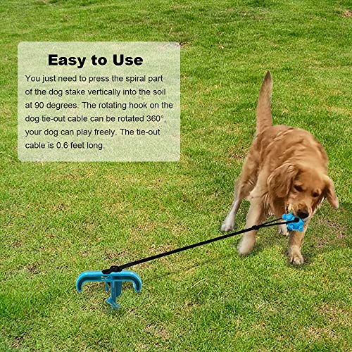 dog rope for yard