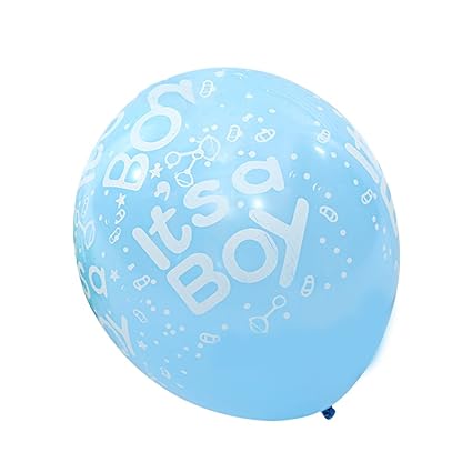 Amazon Com 12 Inch It S A Boy Letter Latex Baby Shower Balloon For