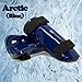whistlekick Sparring Shin Guards, Arctic (Blue, Large) with Industry Leading Warranty - Martial Arts Shin Guards/MMA Shin Guards/Taekwondo Shin Guards/Kickboxing Shin Guards
