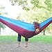 Wise Owl Outfitters Hammock for Camping Double Hammocks Gear for The Outdoors Backpacking Survival or Travel - Portable Lightweight Parachute Nylon DO Fuchsia Sky Blue