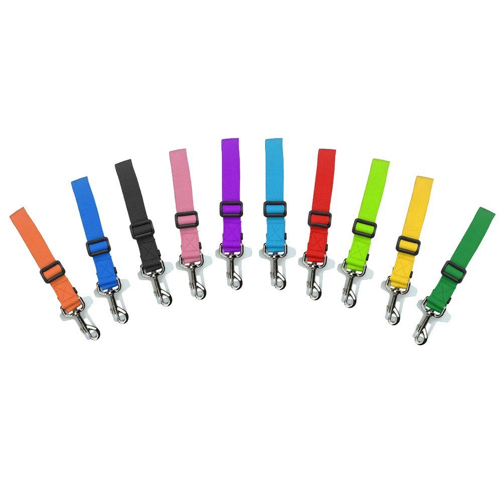 Mintice Black Pet Car Motor Seat Belt Safety Seatbelt Harness Leash Lead Dog Adjustable