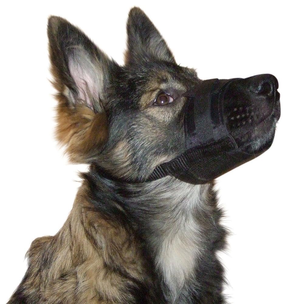 Kerbl Muzzle Nylon, 18-24 cm/ 8.5 cm/ 17-33 cm