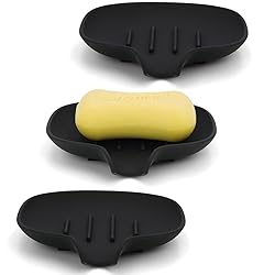 AIMAIAIMAI 3 Pack Soap Dish, Soap Dishes for