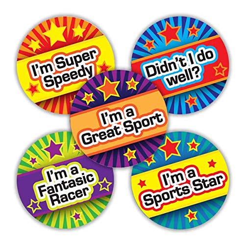 Participation Prizes Variety Sports Day Sticker Pack (250 stickers)