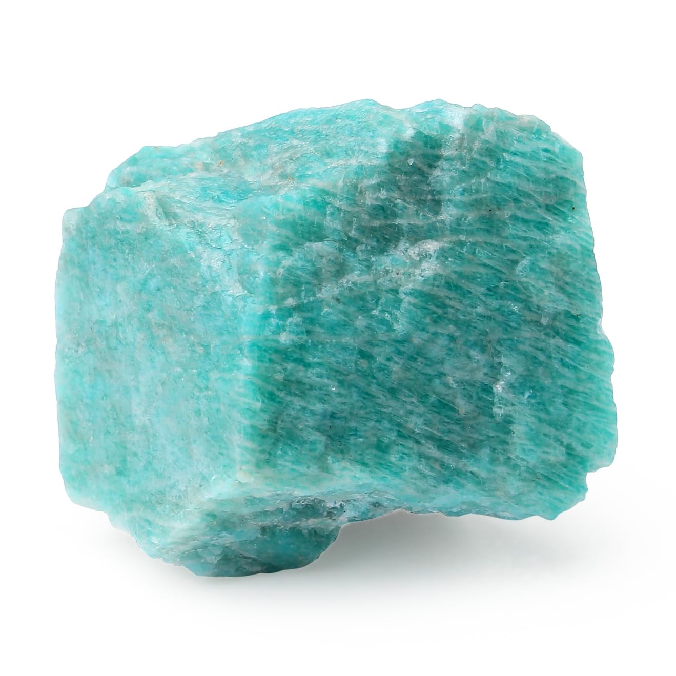 XIANNVXI Amazonite Crystal,1.77-2.17" Raw Crystal Amazonite Stone,Natural Healing Rough Rock Gemstone