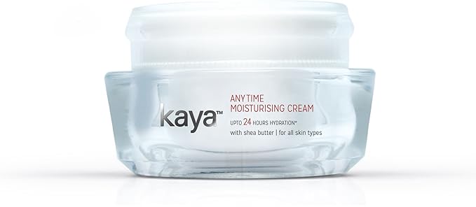 Kaya Clinic Anytime Moisturising Cream, Shea and Kokum butter enriched moisturizer, 50 ml