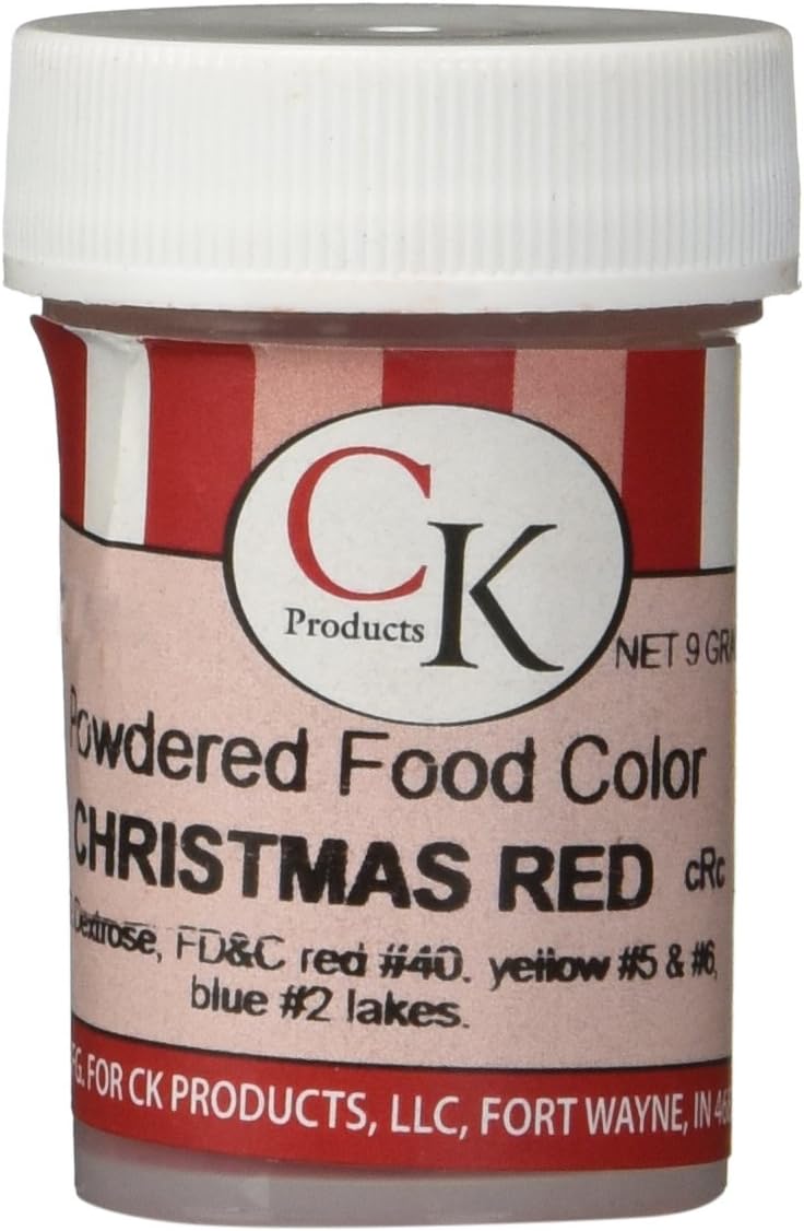 Christmas Red Powdered Food Coloring