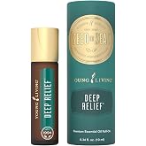 Young Living Deep Relief Roll-On | 10 ml | Cooling Essential Oil Blend for Topical Use | Compact &amp; Travel-Friendly