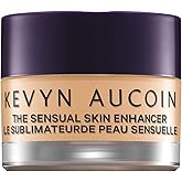 Kevyn Aucoin The Sensual Skin Enhancer: Evens out skin tone. All-in-one foundation, concealer, highlight and contour. All skin types. Makeup artist go to that color corrects and covers. Made in France