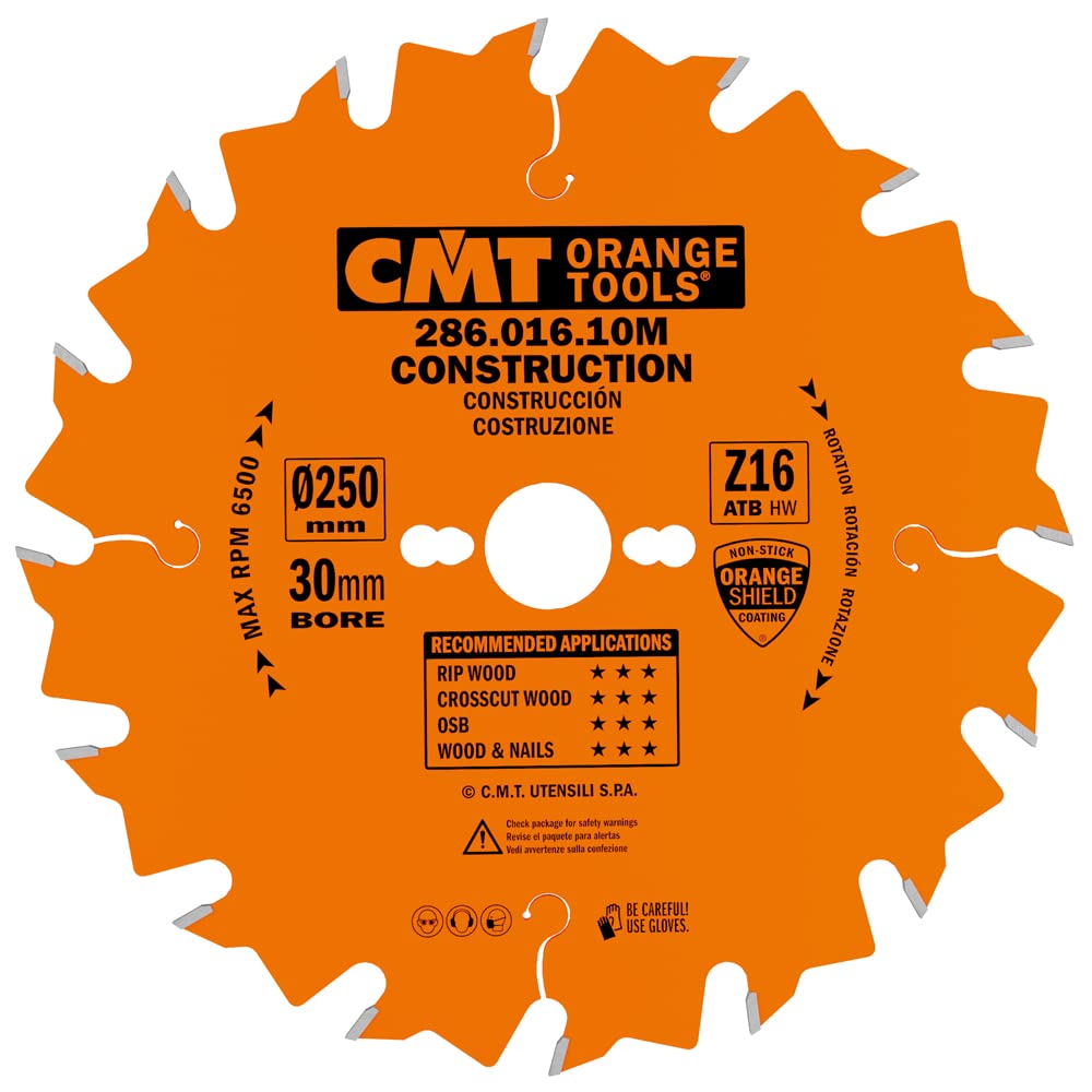 CMT 286.016.10 M Building Contractor Blade Z-16 D-250 B-30 K-2,8 P-1,8