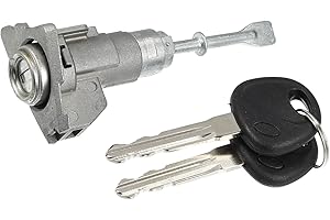 INFINAUTO 1 Set Door Lock Cylinder Set Kit with 2 Keys for Hyundai Elantra 2011-2016 1.8L 2.0L Left Driver Side Door Lock Set