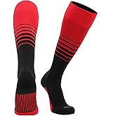 TCK Elite Breaker Striped Socks | Over-the-Calf Soccer Baseball Softball Socks | Extra Stretch for Shin Guards | USA Made
