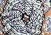 Womens Soft Cotton Boho Ethnic Flower Print Stripe Slouch Beanie Infinity Scarf