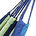 WoneNice Outdoor Double 2 Person Cotton Hammock, Blue